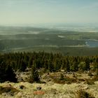 Blick vom Brocken zur Eckertalsperre