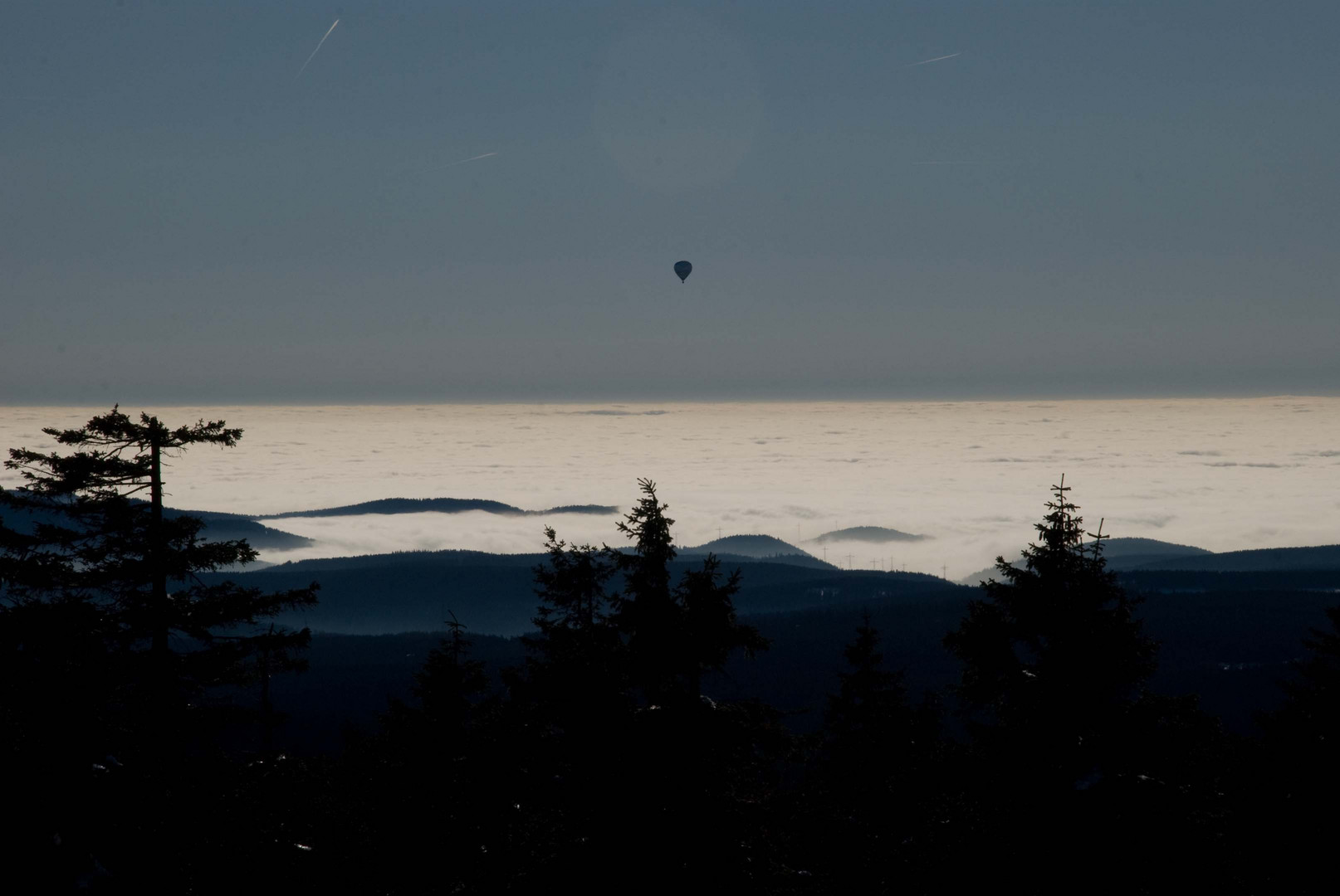 Blick vom Brockenanstieg