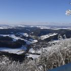 Blick vom Buchberg (876 m) über das Wutachtal zum Schwarzwaldhauptkamm