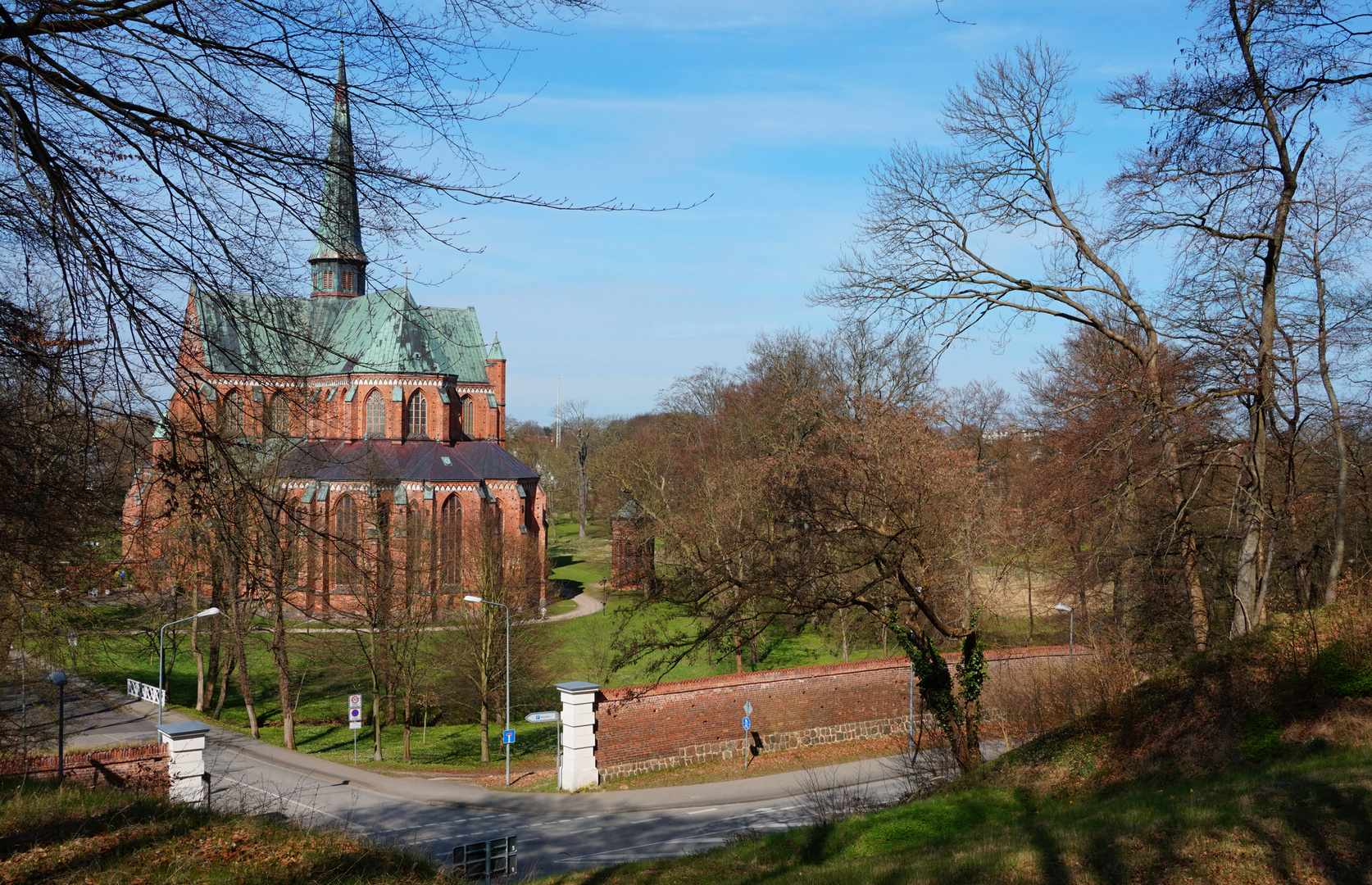 Blick vom Buchenbergwald