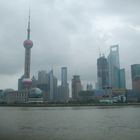 Blick vom Bund nach Pudong (Shanghai)