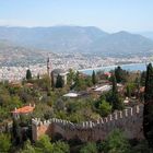 Blick vom Burgberg auf Alanya