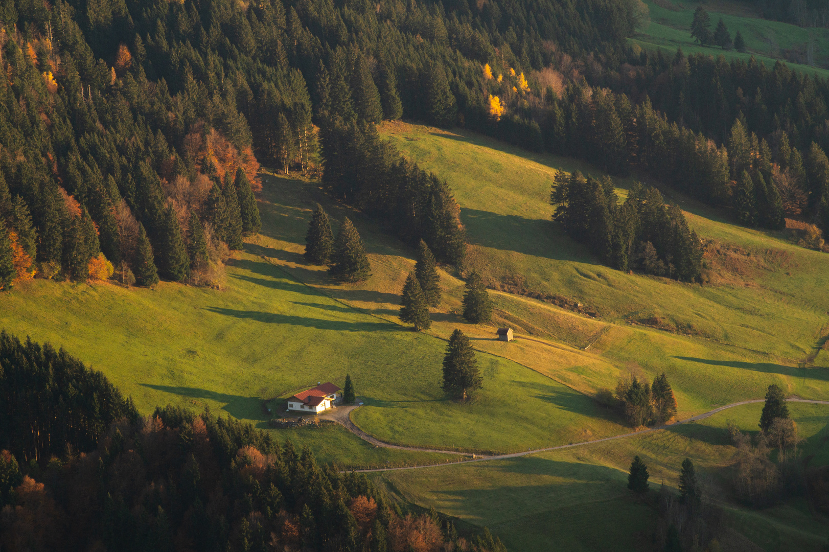 Blick vom Burgberger Hörnle