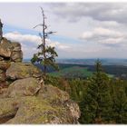 Blick vom Burgsteinfelsen in die Oberpfalz