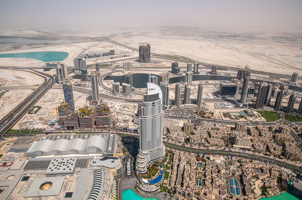 Blick vom Burj Al Khalifa [2]