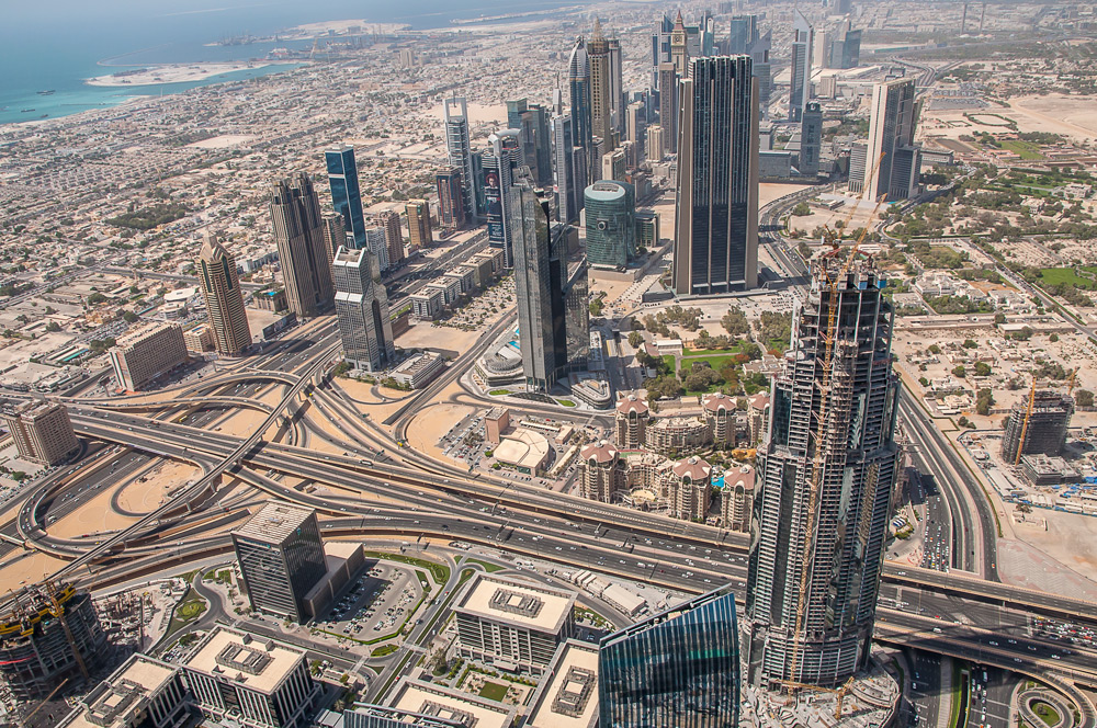 Blick vom Burj Al Khalifa