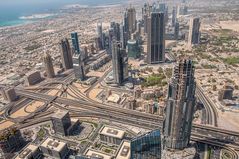 Blick vom Burj Al Khalifa