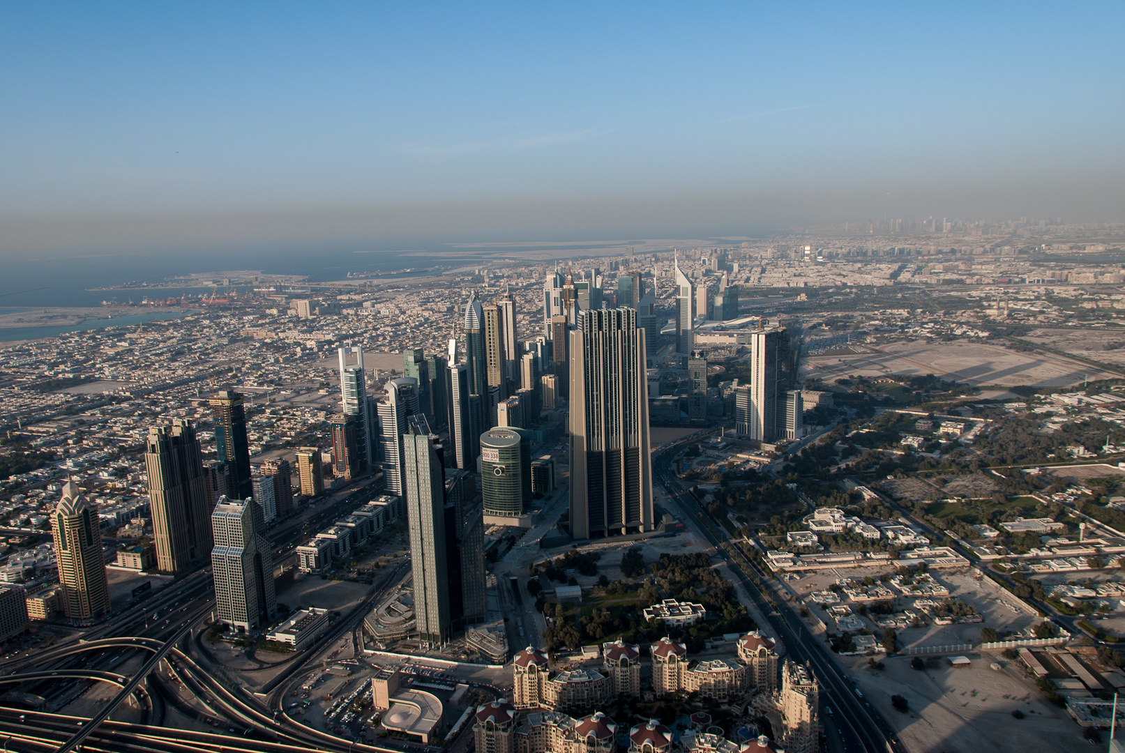 Blick vom Burj Khalifa