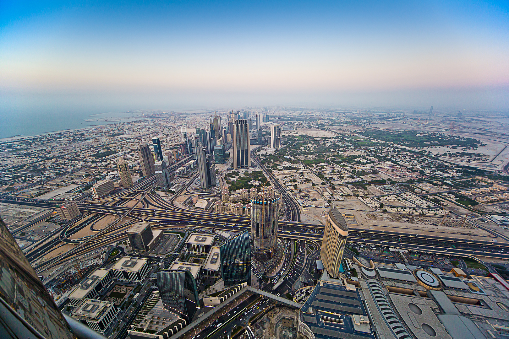 Blick vom Burj Khalifa