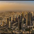 Blick vom Burj Khalifa - Dubai  V.A.E.