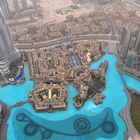 Blick vom 'Burj Khalifa' in Dubai