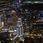 Blick vom Burj Khalifa über Dubai