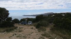 Blick vom Cabo de la Noa (Jàvea) ..