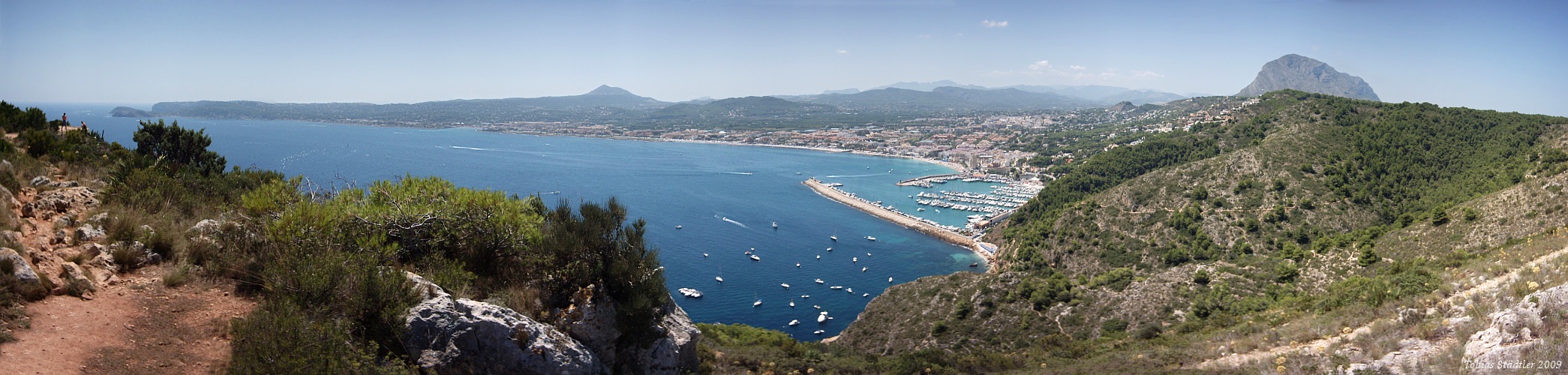 Blick vom Cabo de San Antonio