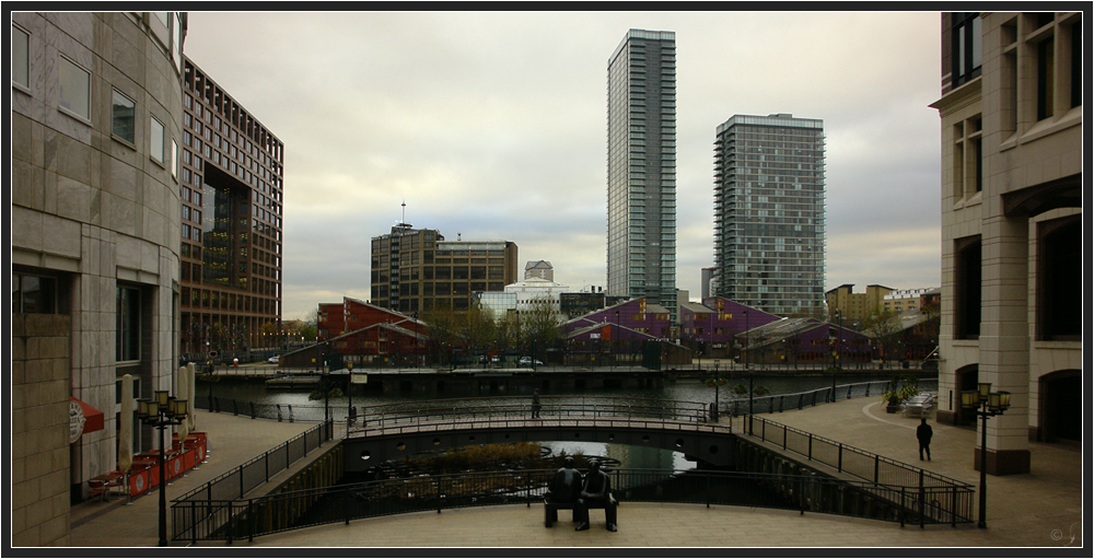 Blick vom Cabot Square