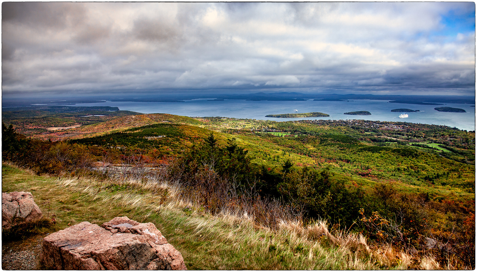 Blick vom Cadillac Mountain