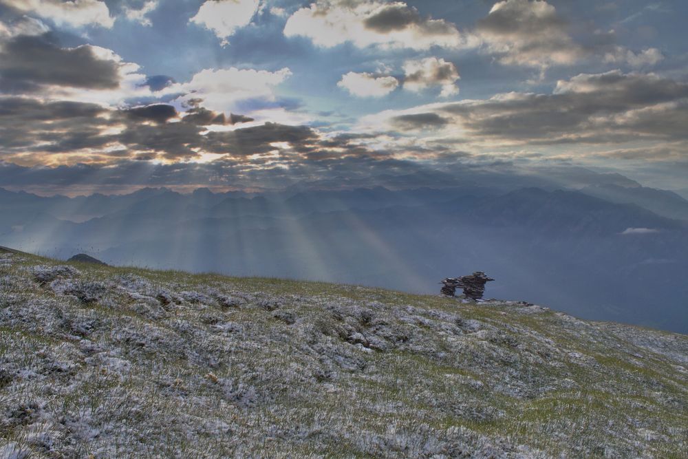 Blick vom Calanda Richtung Osten