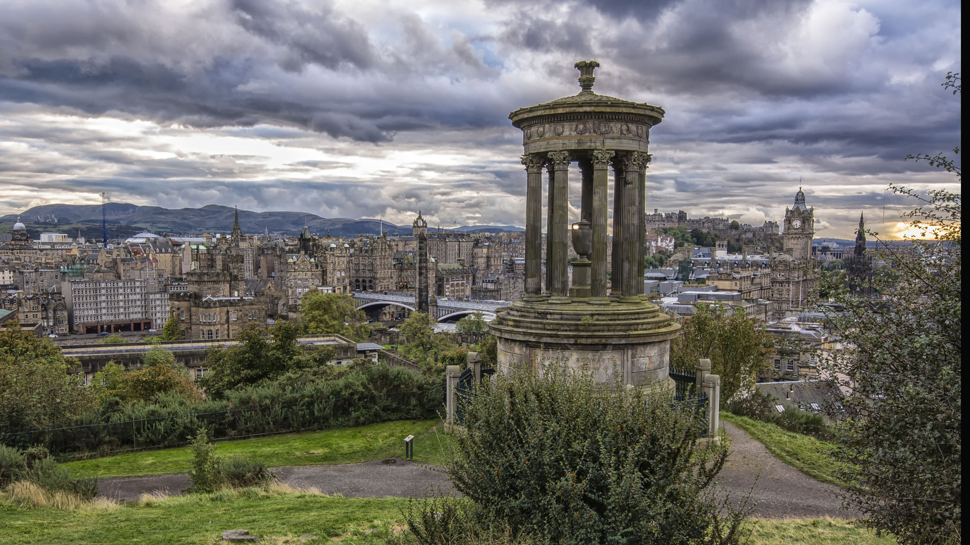 Blick vom Calton Hill