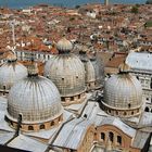 Blick vom Campanile auf Venedig