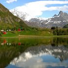 Blick vom Campingplatz in Andalsnes