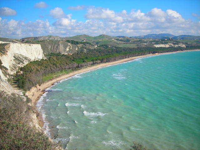 Blick vom Capo Bianco