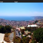 Blick vom Castel Sant'Elmo auf den nördlichen Golf von Neapel