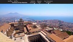 Blick vom Castel Sant'Elmo auf den östlichen Golf von Neapel