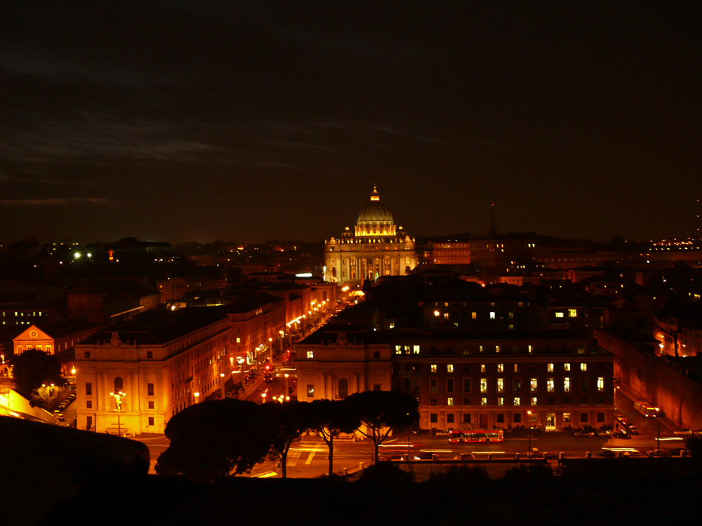 Blick vom Castel St. Angelo