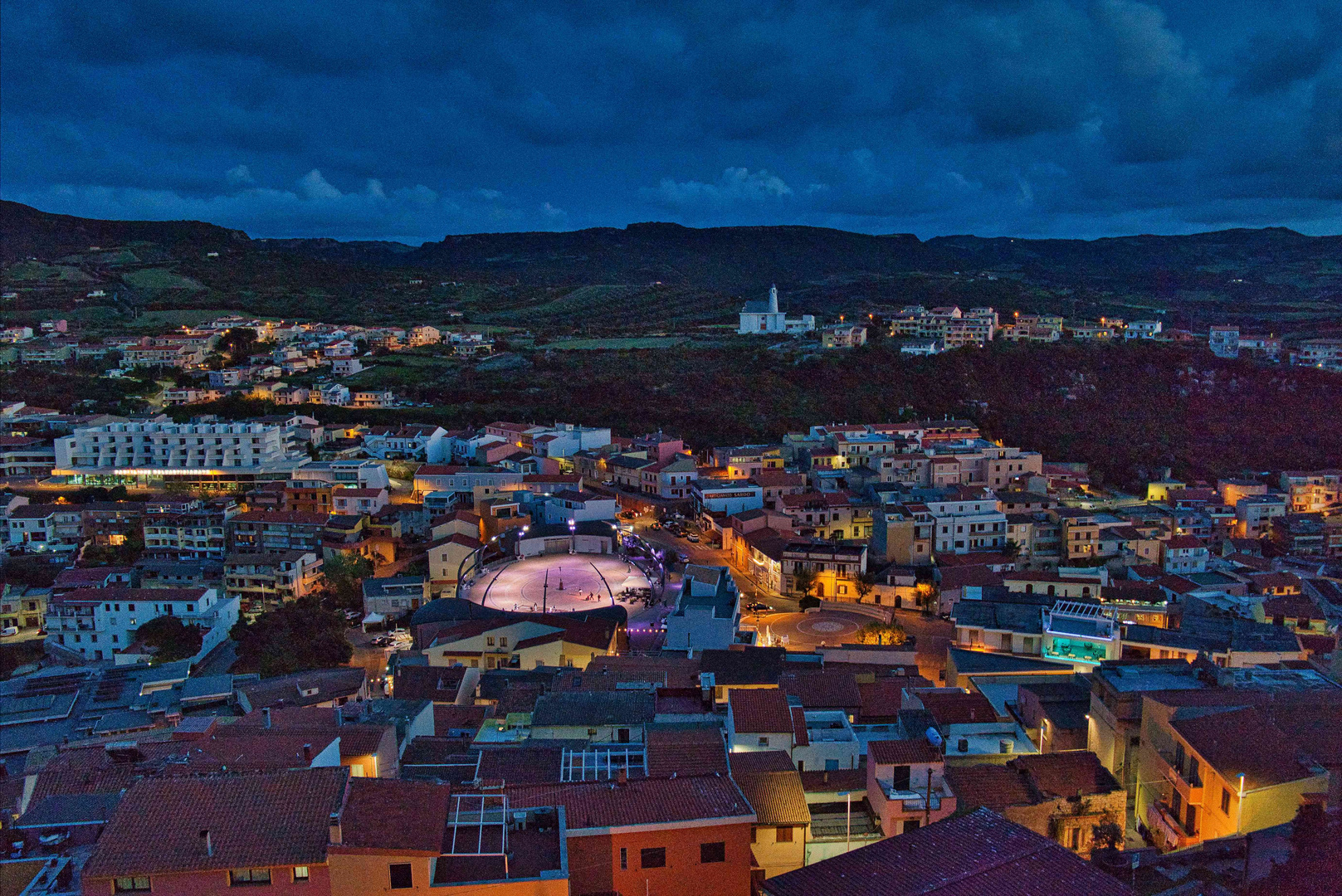 Blick vom Castello auf Castelsardo