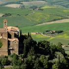 Blick vom Castello von Montalcino