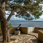 Blick vom Castelo de Sao Jorge auf den Tejo