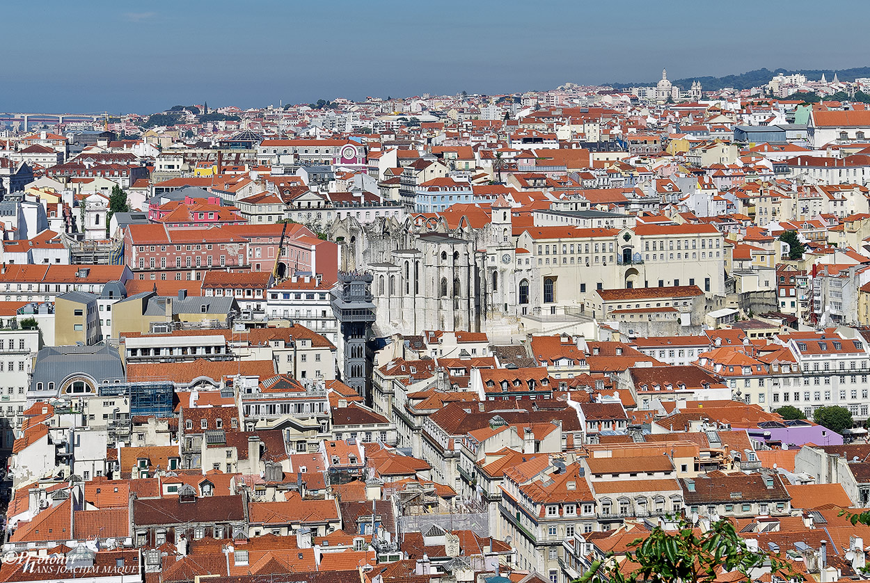 Blick vom Castelo de São Jorge