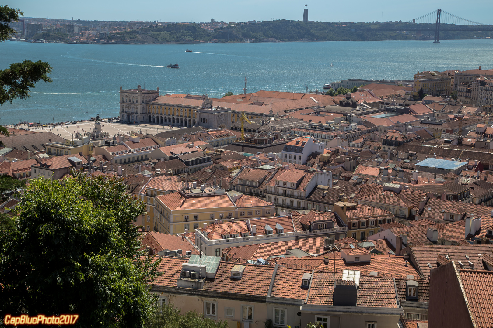 Blick vom Castelo Sao Jorge 