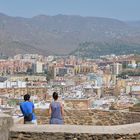 Blick vom Castillo de Gibralfaro