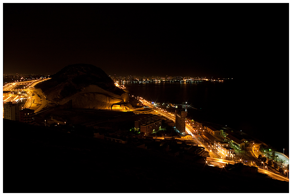 Blick vom Castillo de Santa Bárbara - Alicante