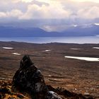 Blick vom Cattle Pass (626 m, Wester Ross) zur Isle of Skye