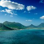 Blick vom Chapman's Peak Drive auf Hout Bay