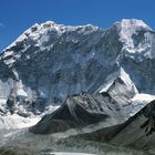 Blick vom Chukhung Ri (5546m) zum Nuptse (7861m)