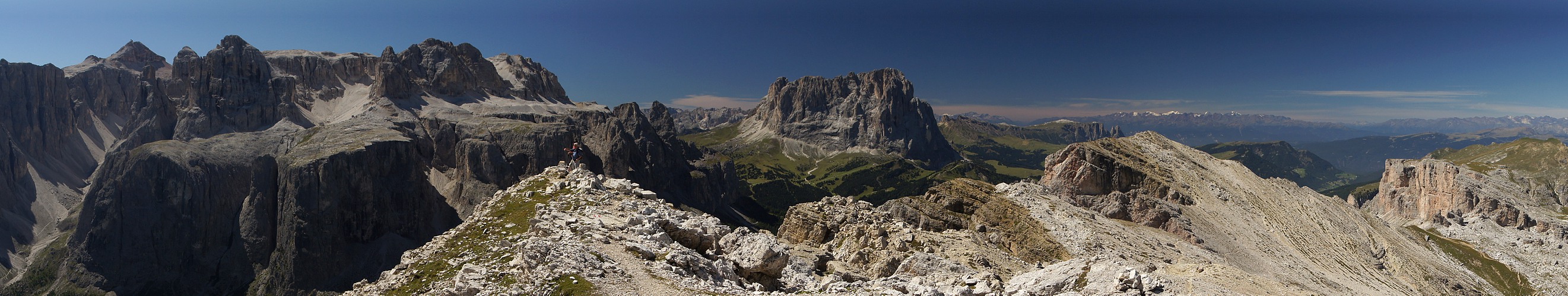 Blick vom Ciampac (Dolomiten)