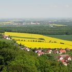 Blick vom Collm in Richtung Oschatz