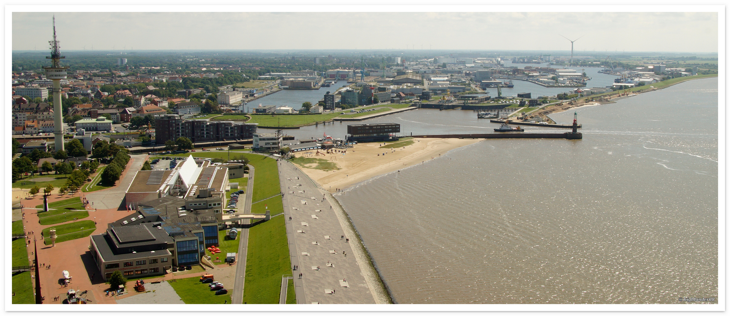 Blick vom Columbuscenter