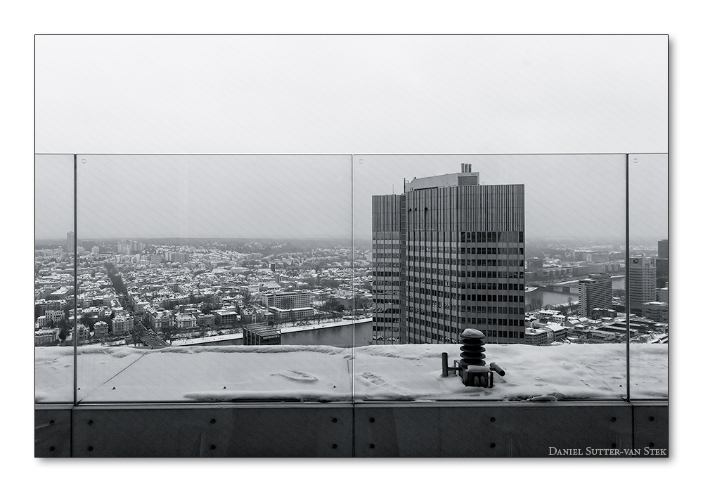 Blick vom Commerzbank Tower