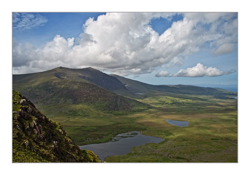 Blick vom Conor Pass Dingle