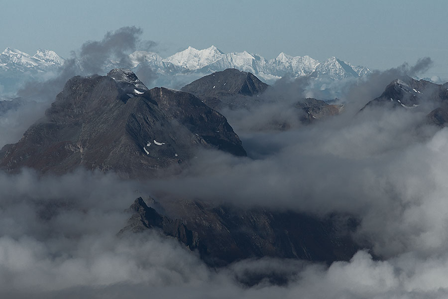 Blick vom Corvatsch