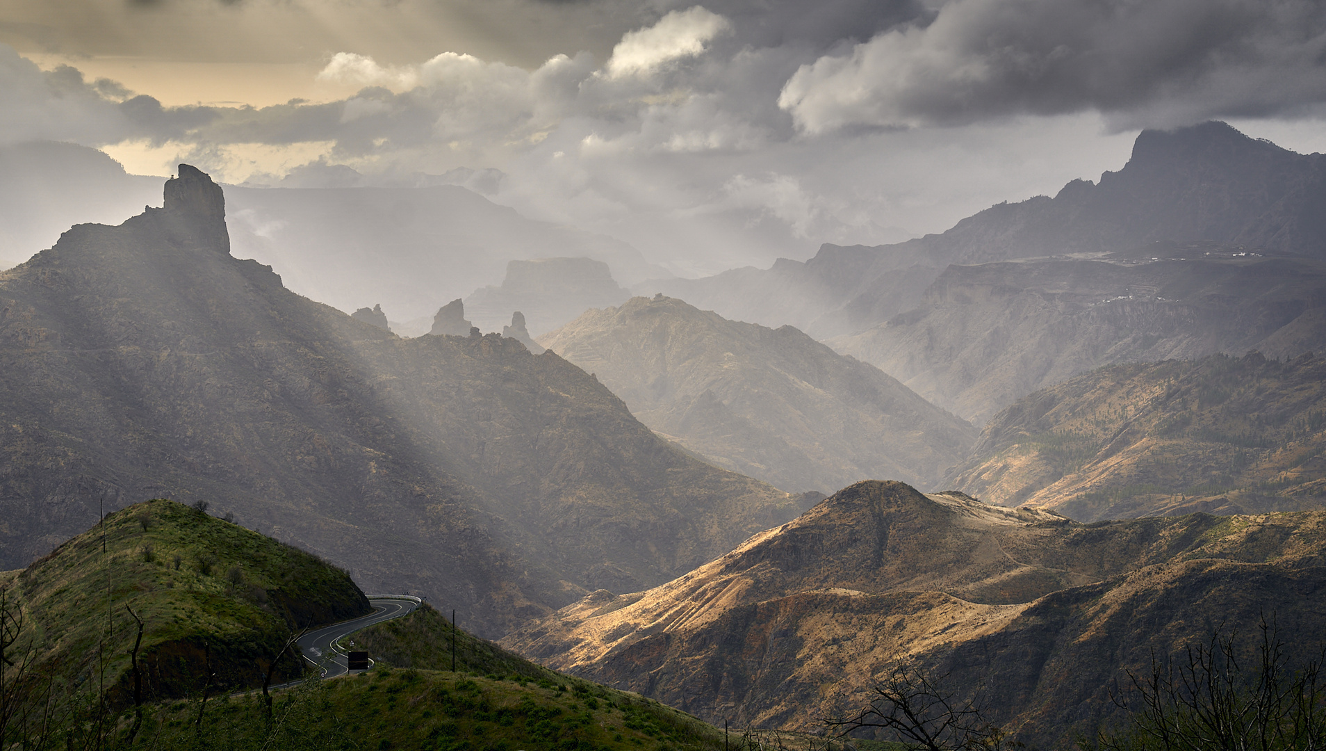 Blick vom Cruz de Tejada