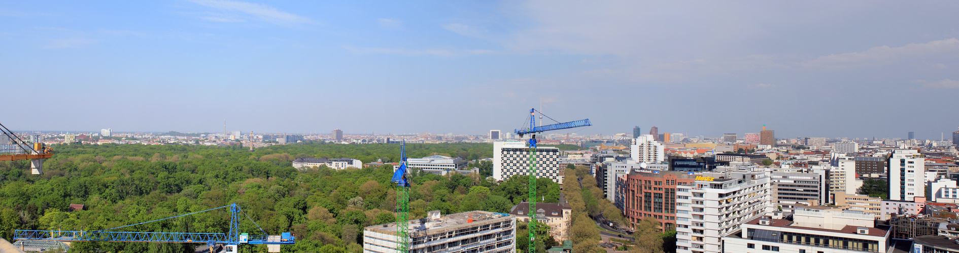 Blick vom Dach der Gedächtniskirche