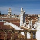 Blick vom Dach der Kirche San Felipe Neri, Sucre / Bolivien