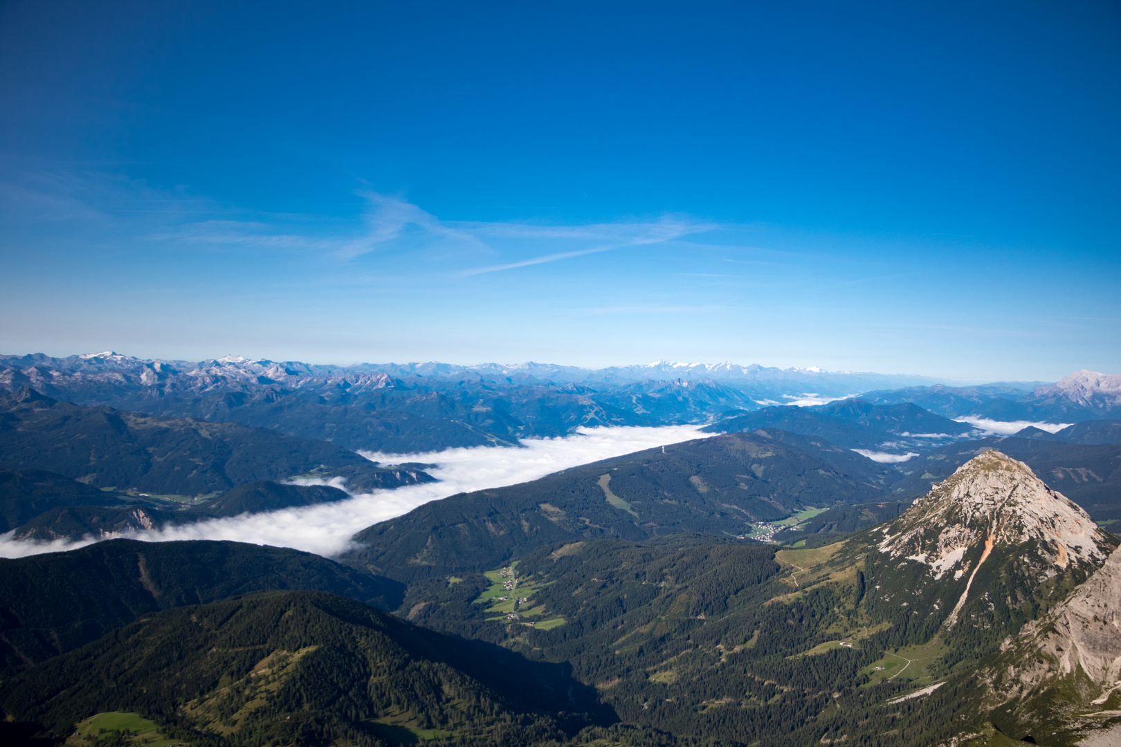 Blick vom Dachstein Skywalk