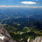 Blick vom Dachsteingletscher