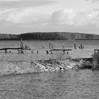 Blick vom Dänholm zur Insel Rügen